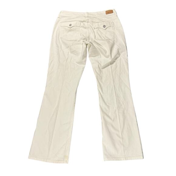 Levi's Women's White 529 Curvy Boot Cut Western Boho Style Jeans - Size 12 - Picture 5 of 8